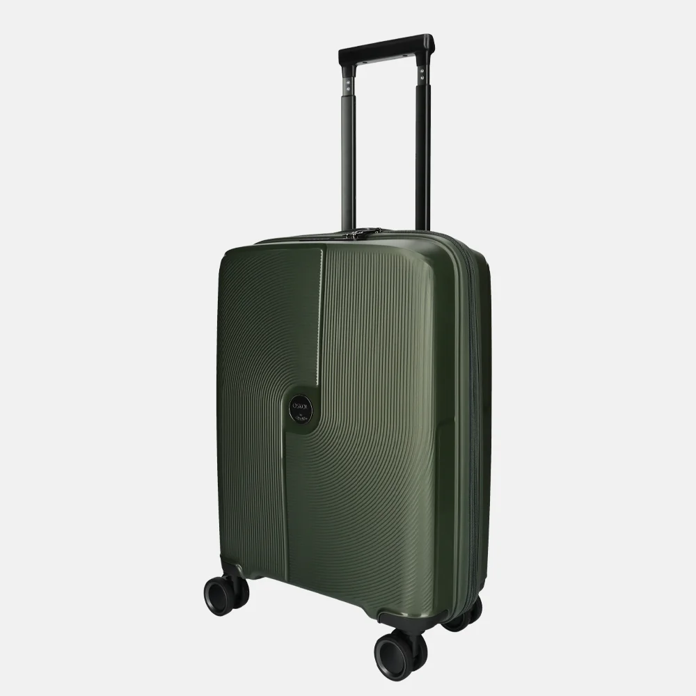 Jump Oskol handbagage koffer 55 cm expandable kaki | 022708-Groen